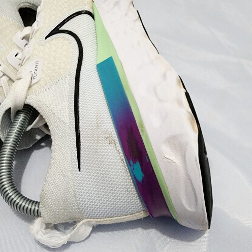 Nike React Infinity Flyknit Shoes Running White Vapor CD4372-102 Women's Size 9 - Picture 5 of 12